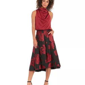 Muse black red skirt